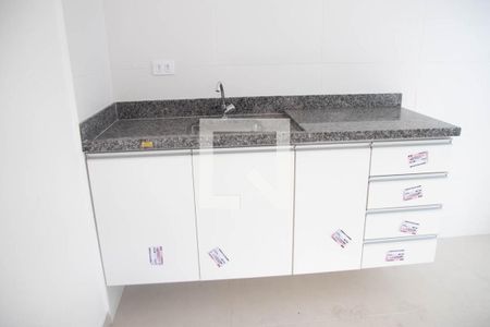 Sala e Cozinha de apartamento para alugar com 1 quarto, 27m² em Parque Vitória, São Paulo