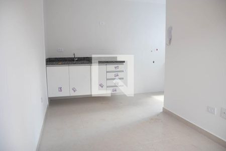 Sala e Cozinha de apartamento para alugar com 1 quarto, 27m² em Parque Vitória, São Paulo