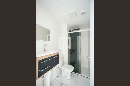 Apartamento à venda com 34m², 2 quartos e sem vaga Apartamento à venda com 34m², 2 quartos e sem vagaBanheiro social