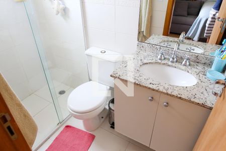 Apartamento à venda com 76m², 3 quartos e 2 vagasBanheiro da Suite