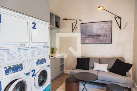 Studio à venda com 27m², 1 quarto e sem vagaLavanderia