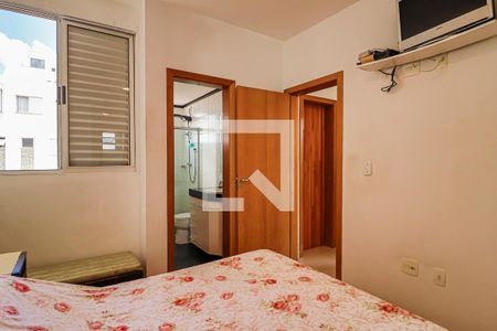 Quarto 1 Suíte de apartamento à venda com 3 quartos, 90m² em Palmares, Belo Horizonte