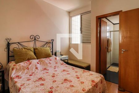 Quarto 1 Suíte de apartamento à venda com 3 quartos, 90m² em Palmares, Belo Horizonte