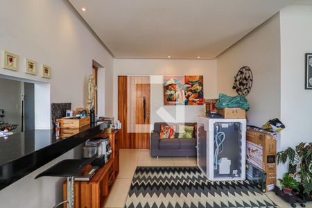 Sala de apartamento à venda com 3 quartos, 90m² em Palmares, Belo Horizonte