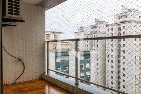 Sacada de apartamento para alugar com 3 quartos, 126m² em Barra Funda, Guarujá