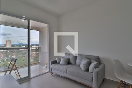 Sala / Cozinha de apartamento para alugar com 1 quarto, 37m² em Centro, São José dos Campos