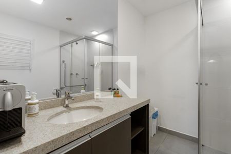 Studio para alugar com 39m², 1 quarto e 1 vaga Studio para alugar com 39m², 1 quarto e 1 vagaBanheiro