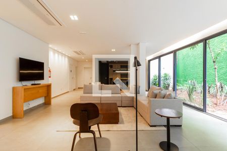 Studio para alugar com 39m², 1 quarto e 1 vaga Studio para alugar com 39m², 1 quarto e 1 vagaSalão de Festas