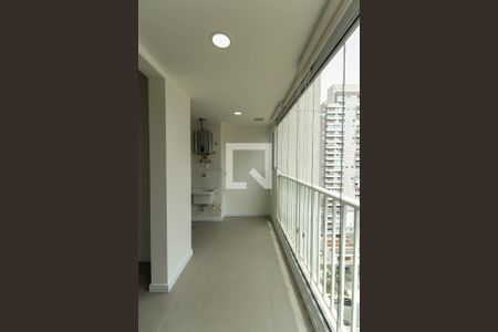 Varanda da Sala de apartamento para alugar com 3 quartos, 74m² em Brás, São Paulo