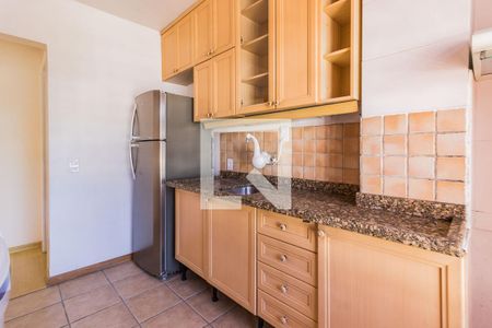 Cozinha de apartamento para alugar com 1 quarto, 35m² em Glória, Porto Alegre