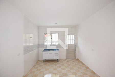 Cozinha de casa para alugar com 1 quarto, 40m² em Jardim Kuabara, Taboão da Serra