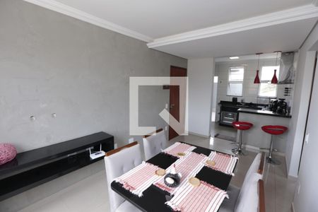 Sala de apartamento para alugar com 2 quartos, 66m² em Cabral, Contagem
