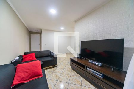 Sala de apartamento à venda com 3 quartos, 76m² em Vila Bela Vista, Santo André