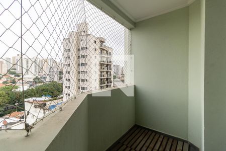 Varanda da Sala de apartamento para alugar com 2 quartos, 57m² em Bosque da Saúde, São Paulo
