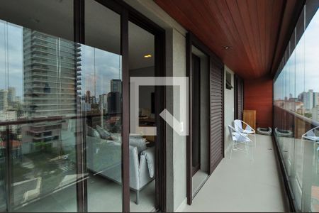 Varanda de apartamento para alugar com 1 quarto, 72m² em Vila Madalena, São Paulo
