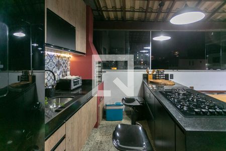 Área gourmet de apartamento para alugar com 3 quartos, 120m² em Paquetá, Belo Horizonte