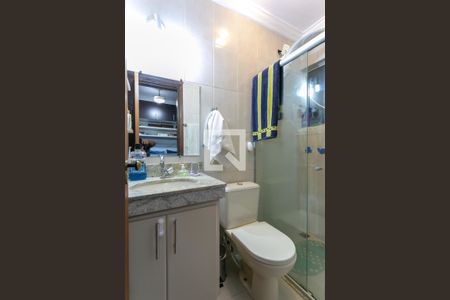 Banheiro da Suíte de apartamento para alugar com 3 quartos, 120m² em Paquetá, Belo Horizonte