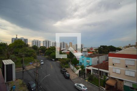 Sala _ Vista  de apartamento à venda com 4 quartos, 300m² em Jardim Europa, Porto Alegre