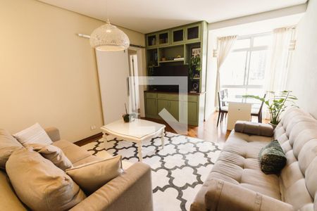 Sala de apartamento para alugar com 3 quartos, 90m² em Perdizes, São Paulo