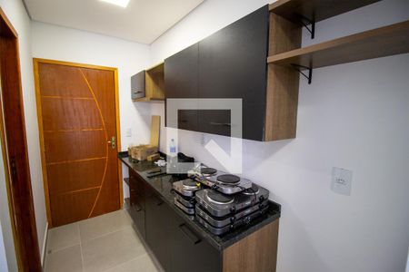 Cozinha de apartamento à venda com 1 quarto, 28m² em Cidade Antônio Estêvão de Carvalho, São Paulo