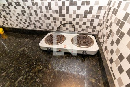 Studio à venda com 27m², 1 quarto e sem vagaDetalhe da cozinha