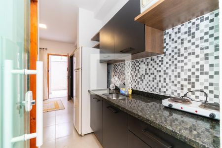 Studio à venda com 27m², 1 quarto e sem vagaCozinha