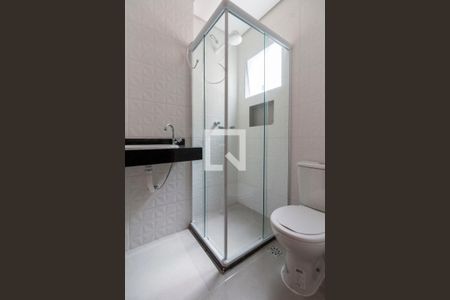 Banheiro de apartamento à venda com 1 quarto, 27m² em Cidade Antônio Estêvão de Carvalho, São Paulo