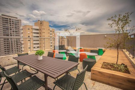 Studio à venda com 20m², 1 quarto e sem vagaChurrasqueira