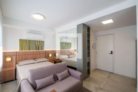 Sala/Quarto de apartamento para alugar com 1 quarto, 24m² em Centro Histórico, Porto Alegre