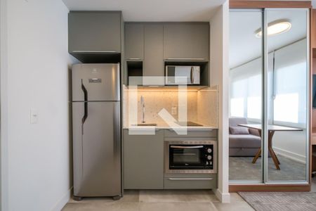 Sala/Cozinha de apartamento para alugar com 1 quarto, 24m² em Centro Histórico, Porto Alegre