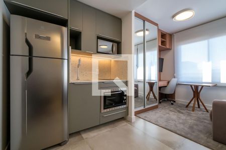 Sala/Cozinha de apartamento para alugar com 1 quarto, 24m² em Centro Histórico, Porto Alegre