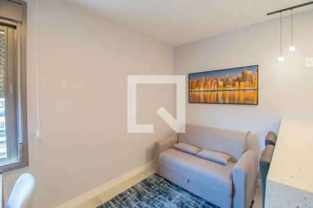 Sala/Cozinha de kitnet/studio para alugar com 1 quarto, 33m² em Centro Histórico, Porto Alegre