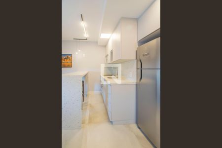 Sala/Cozinha de kitnet/studio para alugar com 1 quarto, 33m² em Centro Histórico, Porto Alegre