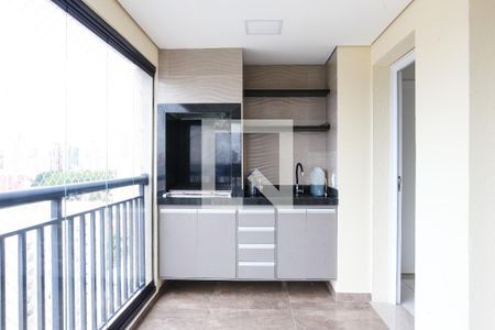 Varanda Gourmet de apartamento para alugar com 3 quartos, 93m² em Jardim, Santo André