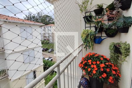 Varanda da Sala de apartamento à venda com 3 quartos, 53m² em Vila Marieta, Campinas
