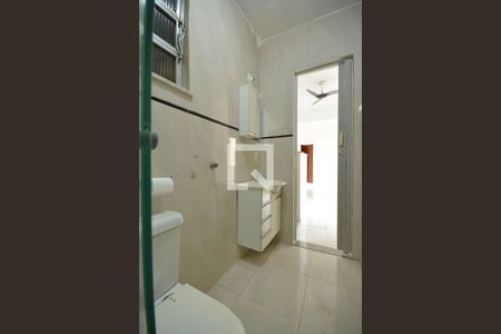 Banheiro de kitnet/studio à venda com 1 quarto, 21m² em Catete, Rio de Janeiro