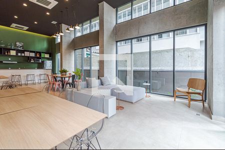 Studio à venda com 26m², 1 quarto e sem vagaSalão de Festas