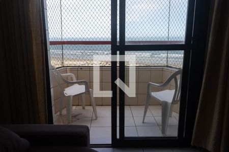 Varanda Sala de apartamento para alugar com 2 quartos, 98m² em Nova Mirim, Praia Grande