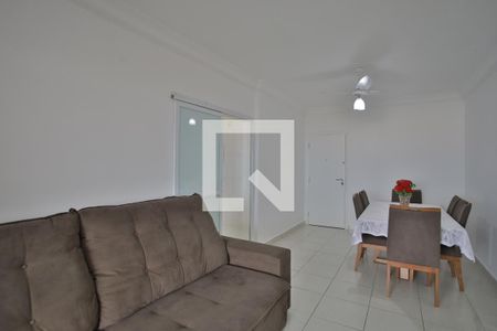 Sala de Estar e Jantar de apartamento para alugar com 2 quartos, 89m² em Ponta da Praia, Santos