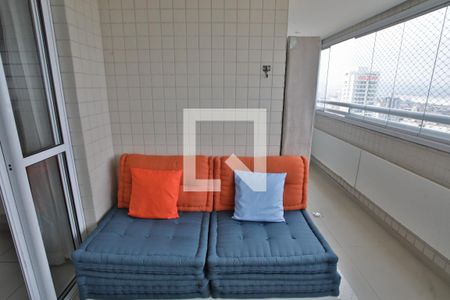 Varanda da Sala de apartamento para alugar com 2 quartos, 89m² em Ponta da Praia, Santos