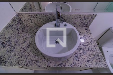 Detalhe do banheiro de apartamento para alugar com 1 quarto, 35m² em Vila Guarani (z Sul), São Paulo