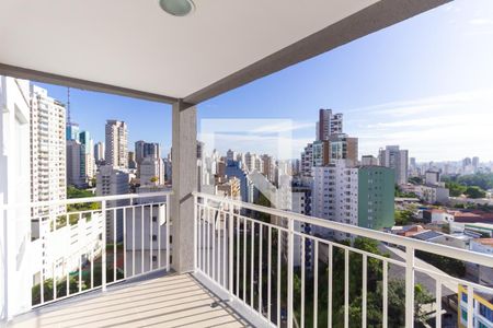 Varanda  de apartamento à venda com 1 quarto, 30m² em Vila Mariana, São Paulo