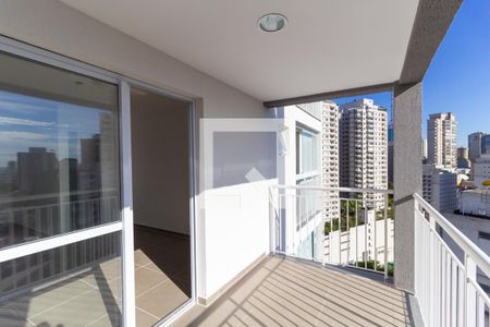 Varanda  de apartamento à venda com 1 quarto, 30m² em Vila Mariana, São Paulo