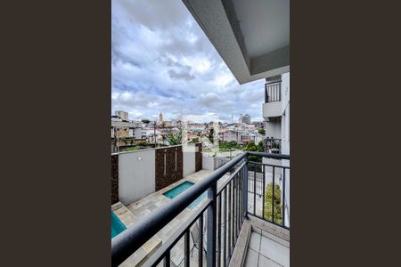 Varanda da Sala de apartamento para alugar com 2 quartos, 39m² em Vila Invernada, São Paulo