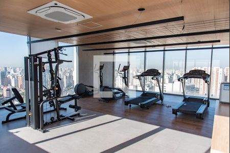 Studio para alugar com 26m², 1 quarto e sem vagaAcademia