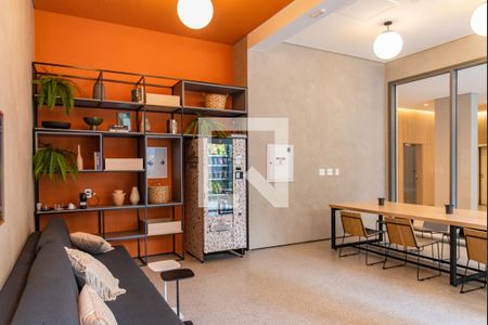 Studio para alugar com 26m², 1 quarto e sem vagaCoworking