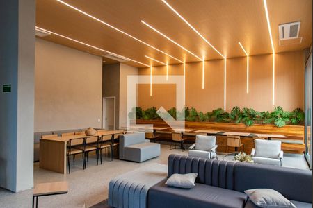 Studio para alugar com 26m², 1 quarto e sem vagaSalão de festas