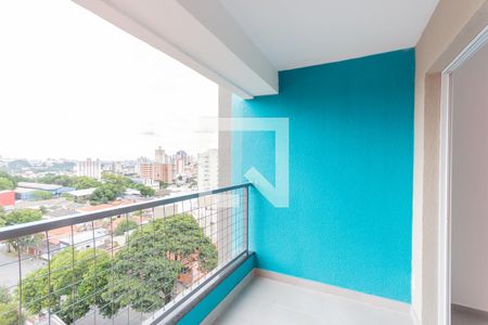 Varanda de kitnet/studio para alugar com 1 quarto, 43m² em Vila São Pedro, Santo André