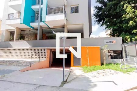 Fachada de kitnet/studio para alugar com 1 quarto, 43m² em Vila São Pedro, Santo André