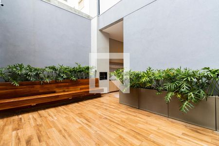 Área comum - Churrasqueira de kitnet/studio à venda com 1 quarto, 30m² em Vila Mariana, São Paulo